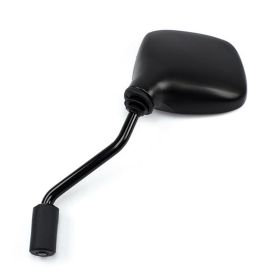 Left Mirror HERT Right Screw Black Rectangular 123x104mm for APRILIA