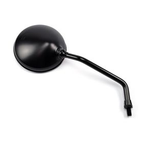 Right HERT black mirror D Pitch 10x 1.25 for HONDA