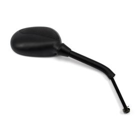 Right mirror HERT right thread black Oval for PEUGEOT LUDIX 10 TREND 50