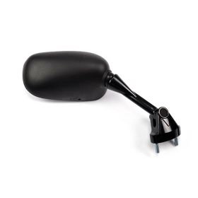 Right HERT black oval mirror 135x82 mm for KAWASAKI