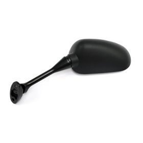 Left HERT Black Oval Mirror 135x82 mm for HONDA