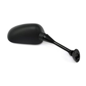 Right HERT black oval mirror 135x82 mm for HONDA