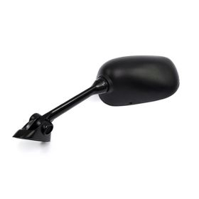 Left HERT Black Oval Mirror 139x79 mm for SUZUKI