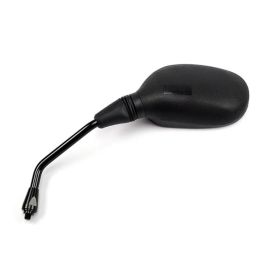 Left Mirror HERT Black Oval 130x86mm Right Thread D 8x1.25 for APRILIA