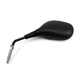 Left HERT Mirror Black Oval 130x86mm Right Thread D 10x 1.25 for SUZUKI