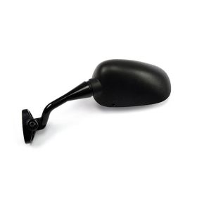 Left HERT Black Oval Mirror 135x82 mm for HONDA