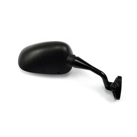 Right black oval mirror HERT 135x82 mm for HONDA
