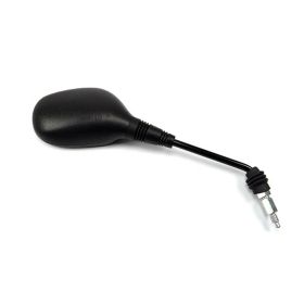 Right mirror HERT black Right pitch D 10x1.25 for PIAGGIO