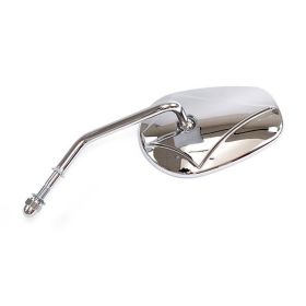 Left Handlebar Mirror Hert Chrome Right Screw Thread