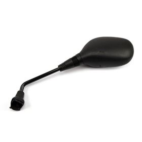 Left HERT black oval mirror Right thread d 8x1.25