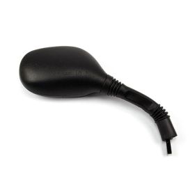 Right mirror HERT right screw black Oval 130x85mm for KYMCO FILLY 4T TT 50