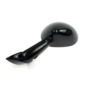 Left HERT Black Oval Mirror 106x146 mm for SUZUKI