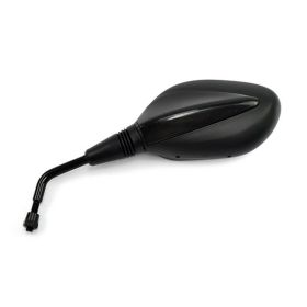 Left HERT Black Oval Mirror 143x83mm Right Thread D 8x1.25 for KYMCO