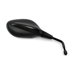 Right HERT Black Oval Mirror 143x83mm Right Thread D 8x1.25 for KYMCO