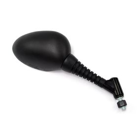 Right HERT Black Oval Mirror 130x83mm Thread Size 10x1.25 for YAMAHA