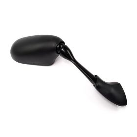 Right HERT mirror black oval 138x83 mm for YAMAHA