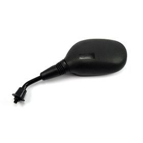 Left HERT Mirror Black Oval 130x86mm Right Thread D 8x1.25 for KYMCO
