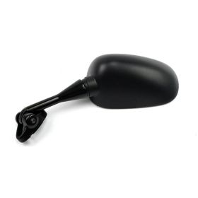 Left HERT Black Oval Mirror 138x75 mm for HONDA