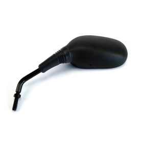 Left HERT Black Oval Mirror 133x84mm Right Thread D.8x1.25 for HONDA
