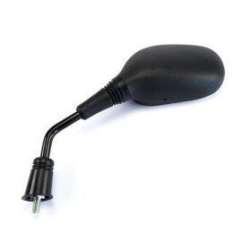 Specchietto Sinistro HERT nero Ovale Passo destra D. 8x1.25 per PEUGEOT