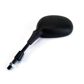 Left Mirror HERT Black Oval Right Thread D 10x1.25 for PEUGEOT