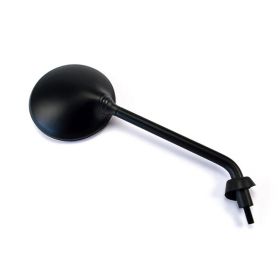 Right mirror HERT black Right pitch D 8x1.25 for PIAGGIO