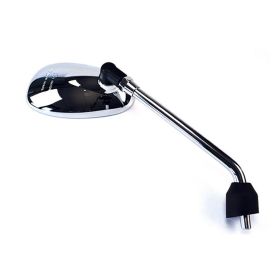 Right Mirror HERT Right Screw Chrome Oval for PIAGGIO CARNABY CRUISER 300