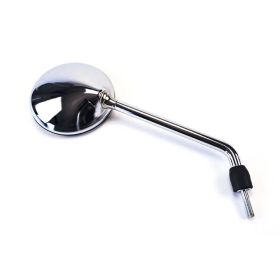 Right Mirror HERT Chrome D Step 8x1.25 for PIAGGIO