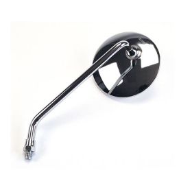 Left Mirror HERT Chrome D Step 10x1.25 for SYM