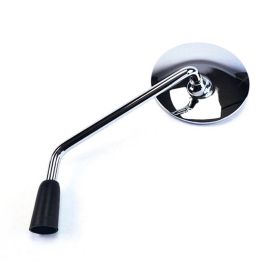Left Mirror HERT Chrome D Step 8x1.25 for SYM