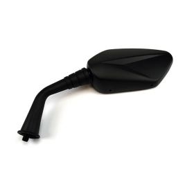 Left Mirror HERT black D Thread 10x1.25 for SYM