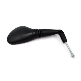 Specchietto destro HERT nero Ovale 115x79mm Passo destra D. 8x1.25 per PEUGEOT
