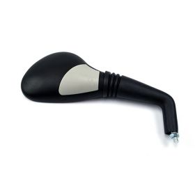 Right mirror HERT black oval Left thread 8x1.25