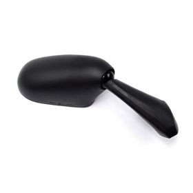 Right HERT Black Oval Mirror 138x83 mm for YAMAHA