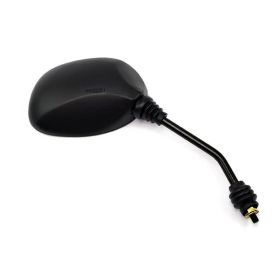 Right mirror HERT right screw black oval for PIAGGIO VESPA FL2 HP 50
