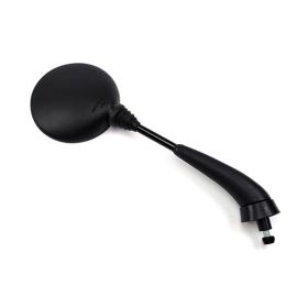 Right mirror HERT black Right thread D 8x1.25 for PIAGGIO
