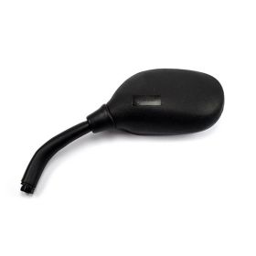 Left Mirror HERT Black Oval 127x84mm Right Thread D 8x1.25 for MALAGUTI