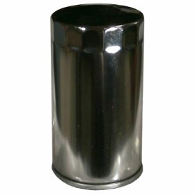 HIFLOFILTRO HF173C chrome oil filter for Harley Davidson