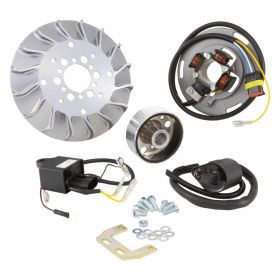 Accensione HPI Minitronik Fixed 650g statore bobina ventola in alluminio 2 camme