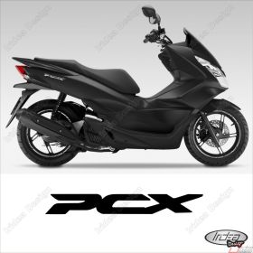 RIM WHEEL STICKERS DECALS SPORT SILVER FOR HONDA PCX 125 150