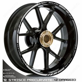 PROFILI ADESIVI RUOTA SPORT ARGENTO PER