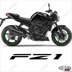 ENSEMBLE ADHESIFS ROUE SPORT VERT POUR YAMAHA FZ1-N/NA 1000