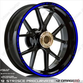 ENSEMBLE ADHESIFS ROUE SPORT BLEU POUR 1000 MT-10