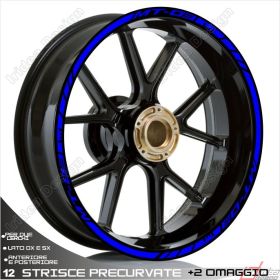 PROFILI ADESIVI SPORT RUOTA BLU PER