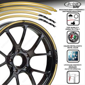 IRIDEA DESIGN 1414SILVBKGO00032 MOTORCYCLE RIM STICKERS