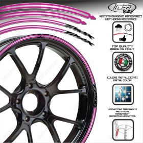 IRIDEA DESIGN 1414SILVBKVI00032 MOTORCYCLE RIM STICKERS