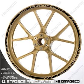 PROFILI ADESIVI CERCHIO SPORT NERO