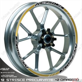 MOTORRAD FELGENAUFKLEBER IRIDEA DESIGN 1717BKGO00131