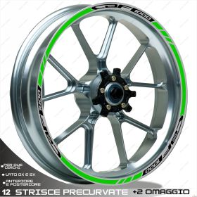 MOTORRAD FELGENAUFKLEBER IRIDEA DESIGN 1717BKGR00140