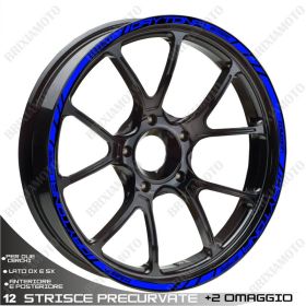 IRIDEA DESIGN 1717BL00051 MOTORCYCLE RIM STICKERS